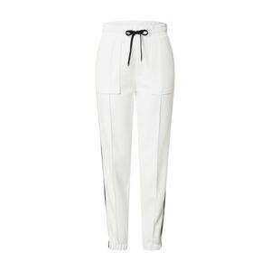 Calvin Klein Športové nohavice  biela / čierna