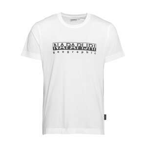NAPAPIJRI T-Shirt 'SERBER'  biela / čierna