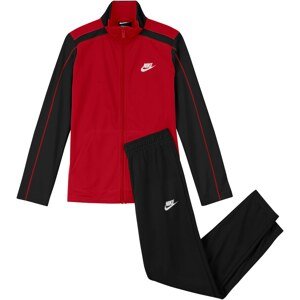 Nike Sportswear Joggingová súprava 'Futura'  ohnivo červená / čierna / biela