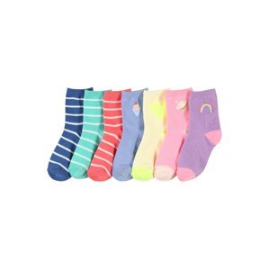 GAP Ponožky  tmavomodrá / biela / fialová / svetložltá / svetloružová