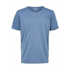 SELECTED HOMME T-Shirt  dymovo modrá