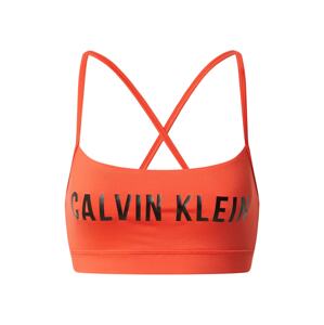 Calvin Klein Performance Športová podprsenka  svetločervená / čierna