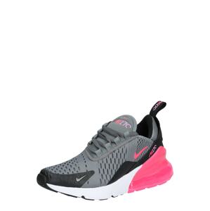 Nike Sportswear Tenisky 'Air Max 270'  sivá / ružová / čierna / biela