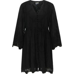 DreiMaster Vintage Košeľové šaty  čierna