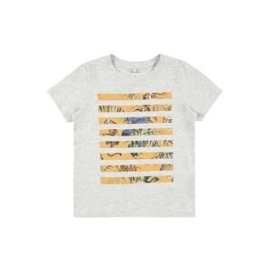 NAME IT T-Shirt 'JAMIE'  sivá melírovaná / zmiešané farby