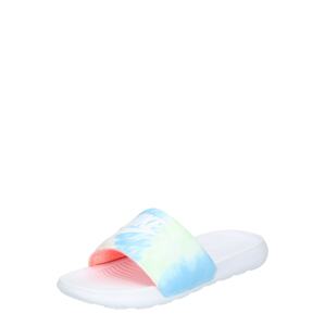 Nike Sportswear Plážové / kúpacie topánky 'Victori One'  biela / svetlomodrá / svetlozelená