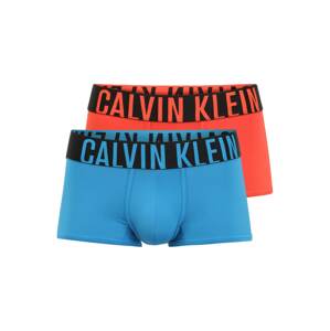 Calvin Klein Underwear Boxerky  svetločervená / čierna / nebesky modrá