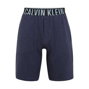 Calvin Klein Underwear Pyžamové nohavice  tmavomodrá / čierna / biela