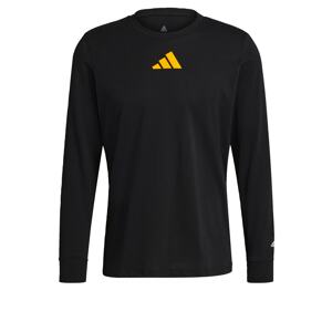 ADIDAS PERFORMANCE Funkčné tričko  žltá / čierna / biela