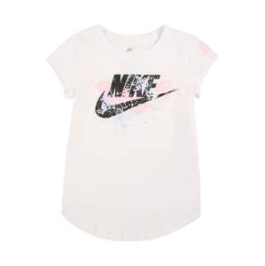 Nike Sportswear Tričko 'FUTURA'  biela / čierna / svetloružová / svetlomodrá
