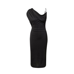 TFNC Kokteilové šaty 'SALOMA'  čierna