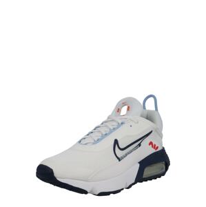 Nike Sportswear Nízke tenisky 'AIR MAX 2090'  biela / námornícka modrá / červená