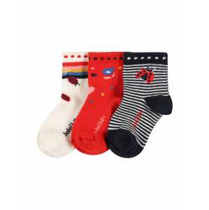 Boboli Ponožky  biela / modrá / červená