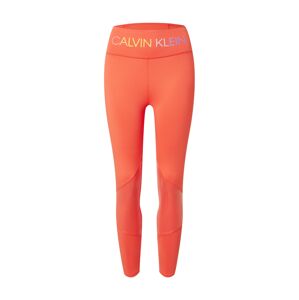 Calvin Klein Performance Športové nohavice  oranžová / zmiešané farby
