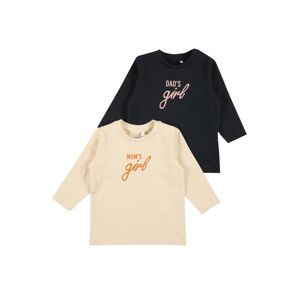 NAME IT Shirt 'KATHE'  prírodná biela / tmavomodrá / ružová / oranžová