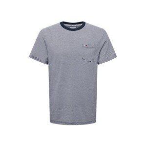 Tommy Jeans T-Shirt  biela / námornícka modrá