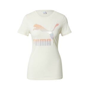 PUMA Funkčné tričko  zmiešané farby / perlovo biela