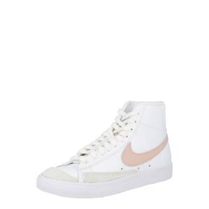Nike Sportswear Členkové tenisky 'BLAZER MID 77'  béžová / staroružová / biela
