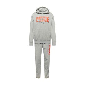 Nike Sportswear Tréningový komplet  tmavosivá / oranžová