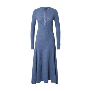 POLO RALPH LAUREN Košeľové šaty 'ROWIE'  modrá melírovaná