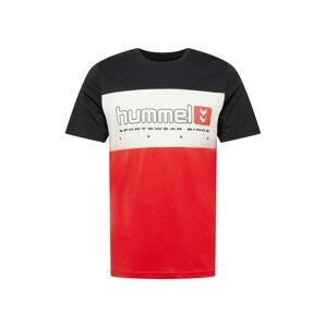 Hummel Funkčné tričko  červená / biela / čierna