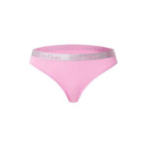 Calvin Klein Underwear Tangá  strieborná / ružová