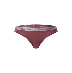 Calvin Klein Underwear Tangá  farba lesného ovocia / strieborná