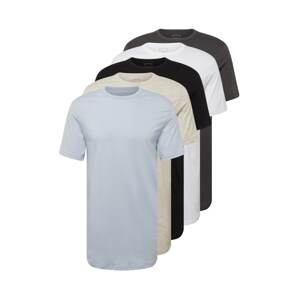 River Island T-Shirt  opálová / čierna / béžová melírovaná / biela / antracitová