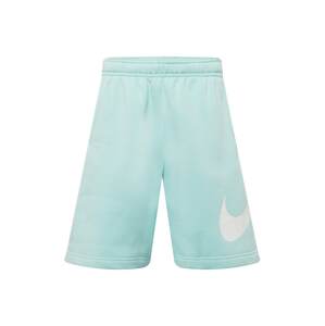 Nike Sportswear Športové nohavice  mätová / biela