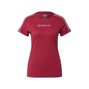Reebok Sport Funkčné tričko  pastelovo červená / biela