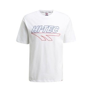 HI-TEC Tričko 'Kip'  biela / modrá / červená