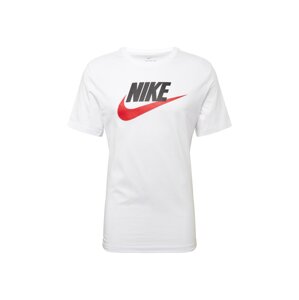 Nike Sportswear Tričko 'Futura'  červená / čierna / biela