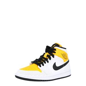Jordan Členkové tenisky  biela / čierna / žltá