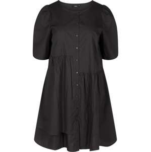 Zizzi Košeľové šaty 'Ehelena'  čierna