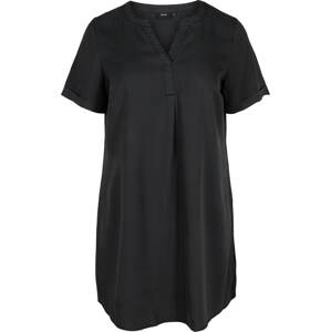 Zizzi Košeľové šaty 'Ecatrine'  čierna