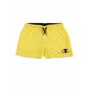 Champion Authentic Athletic Apparel Plavecké šortky  žltá / čierna