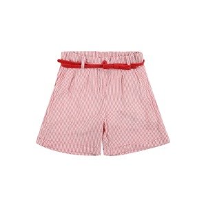 OVS Shorts  pastelovo červená / biela
