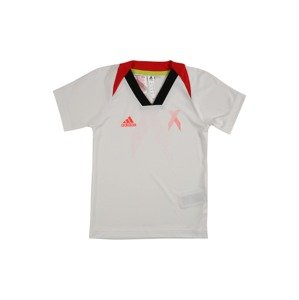 ADIDAS PERFORMANCE Shirt  biela / červená / čierna