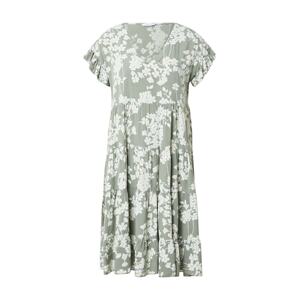Hailys Letné šaty 'Jolene'  kaki / biela / svetložltá