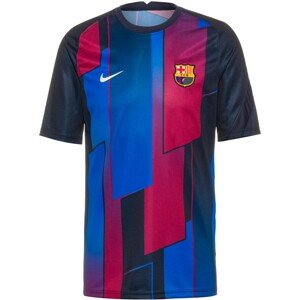 NIKE Funkčné tričko 'FC Barcelona'  tmavomodrá / malinová / biela / modrá