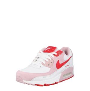 Nike Sportswear Nízke tenisky 'Air Max 90'  biela / svetloružová / červená
