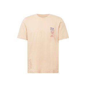 ADIDAS PERFORMANCE Funkčné tričko  tmavofialová / rosé / púdrová