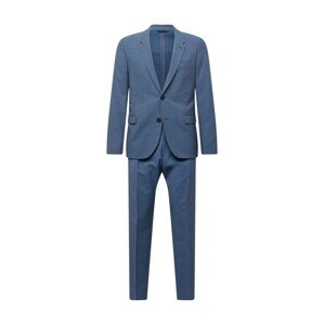 HUGO Anzug 'Anfred/Howard212'  nebesky modrá / čierna / biela