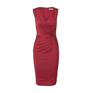 Skirt & Stiletto Kokteilové šaty 'Capri'  vínovo červená
