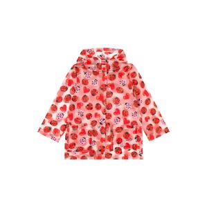 Cath Kidston Prechodná bunda  ružová / červená / čierna / priehľadná
