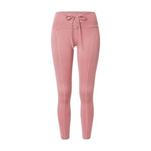 GUESS Športové nohavice 'AGATHA'  rosé / biela