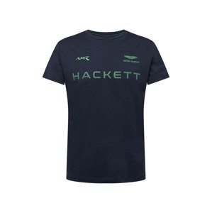 Hackett London Tričko  námornícka modrá / jablková