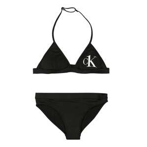 Calvin Klein Swimwear Bikiny 'TRIANGLE BIKINI SET'  čierna