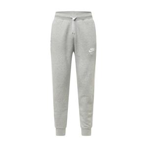 Nike Sportswear Nohavice  sivá / svetlosivá / biela