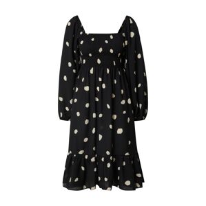 Skirt & Stiletto Košeľové šaty 'Benicia'  béžová / čierna
